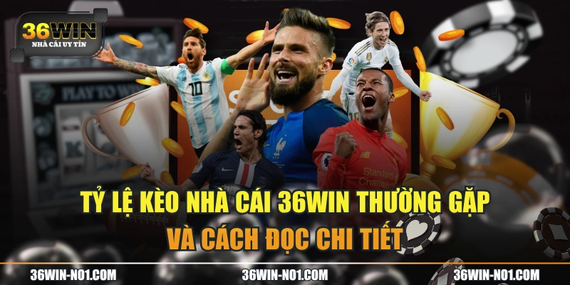 Tỷ Lệ Kèo Nhà Cái 36WIN Thường Gặp Và Cách Đọc Chi Tiết