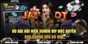 Ưu Đãi Hội Viên 36WIN VIP Độc Quyền Bạn Không Nên Bỏ Qua
